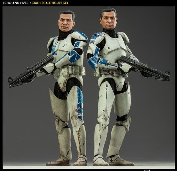 Clone Troopers: Echo And Fives