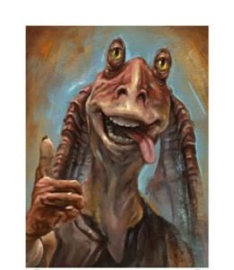Jar Jar Binks: Portrait Of A Gungan
