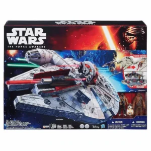Battle Action Millennium Falcon + Finn (Jakku), Bb-8 & Chewbacca