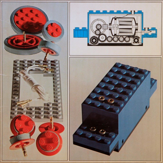 4.5V Motor with Wheels (Small Version)