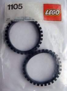 Two Rubber Crawler Tracks