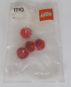 Four Locomotive Wheels