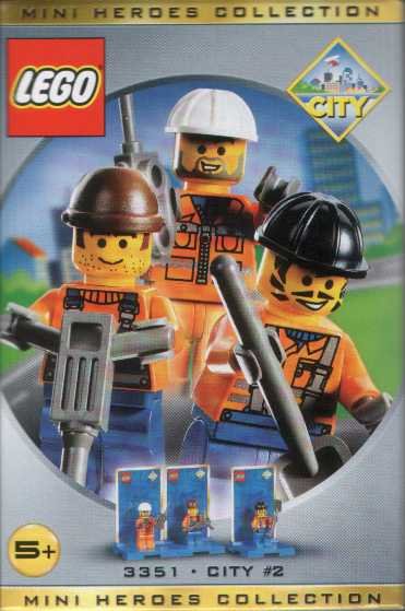 Three Minifig Pack – City #2