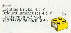 2 Lighting Bricks 4.5V