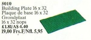 Building Plate 16 x 32 Green