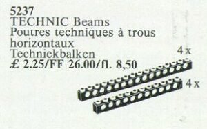 8 Technic Beams Black