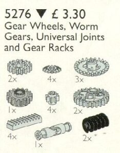 Gear Wheels, Worm Gears and Racks, Universal Joints