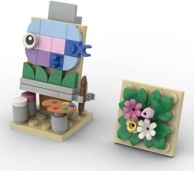 Creative Wildlife Flower and Fish