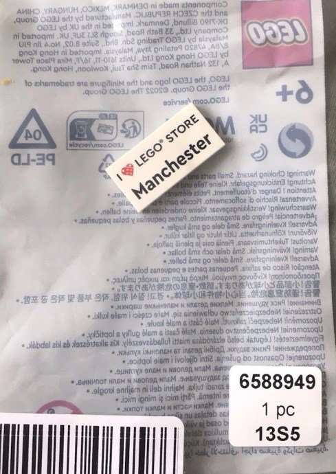 I Heart LEGO Store Manchester Tile