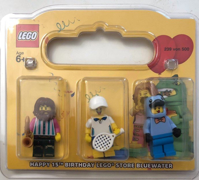 Bluewater 15th birthday minifigure pack