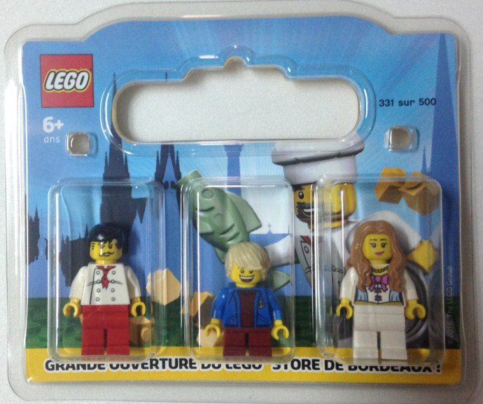 Bordeaux, France, Exclusive Minifigure Pack