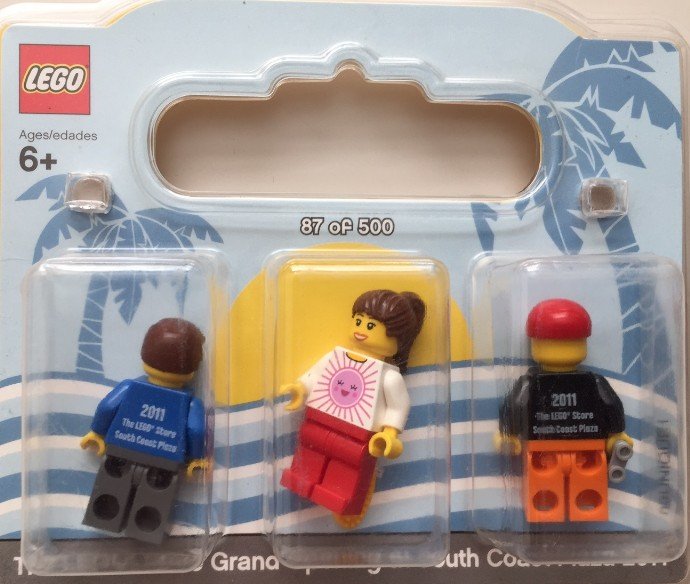 Costa Mesa, Exclusive Minifigure Pack