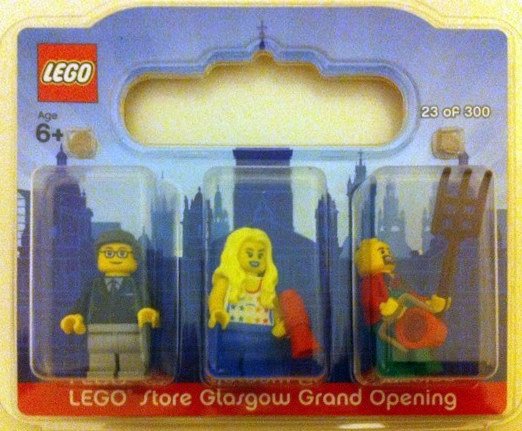 Glasgow, UK Exclusive Minifigure Pack