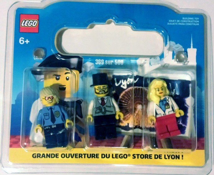 Lyon, France Exclusive Minifigure Pack
