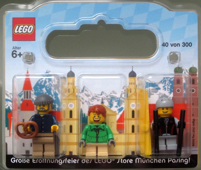 Munich Pasing, Germany, Exclusive Minifigure Pack