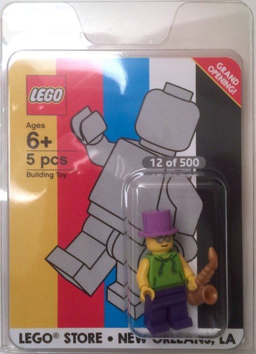New Orleans store grand opening minifigure