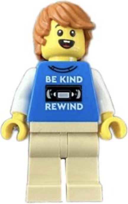 Brickbuster Video minifigure