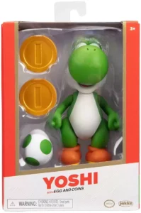 Yoshi With Egg And Coins (Jakks Gold)