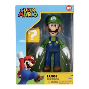 Luigi With Question Block