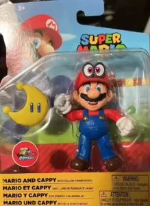 Mario And Cappy With Yellow Power Moon