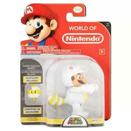 White Tanooki Mario